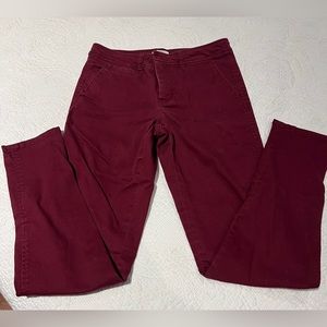 Market & Spruce skinny ankle stretch jeans.